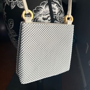Vintage Pearl beaded purse